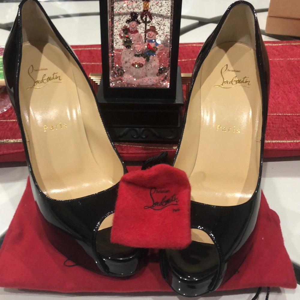 Christian Louboutin patent leather